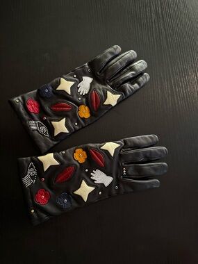Agnelle Leather Gloves